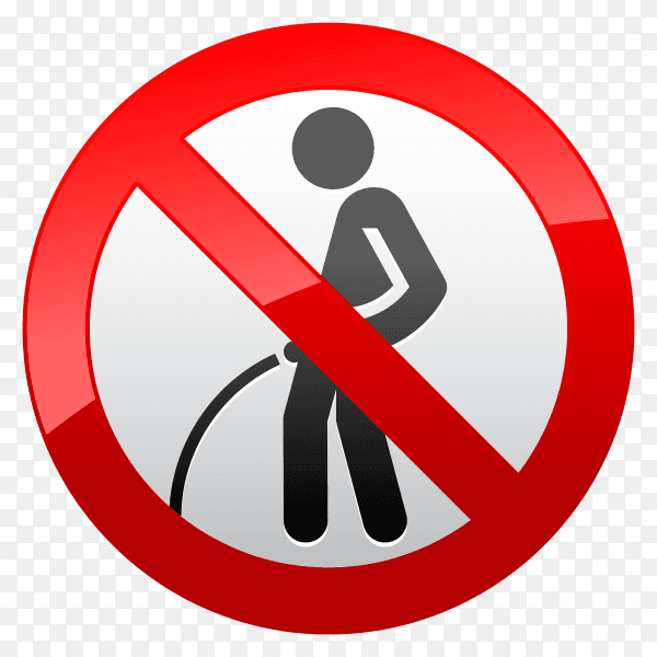 Set prohibited signs Premium Vector PNG
