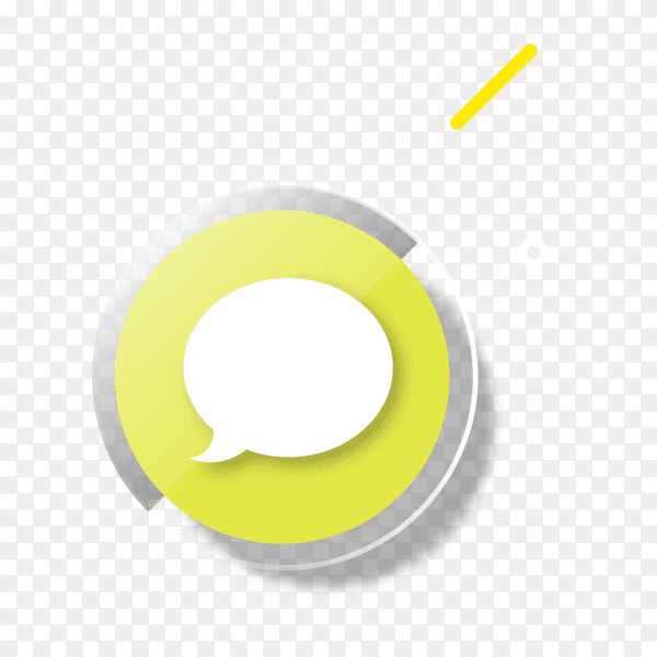 Social media iMessage logo vector PNG