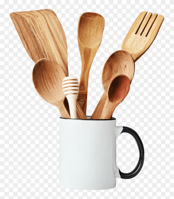 Wooden Kitchen utensil Clipart PNG