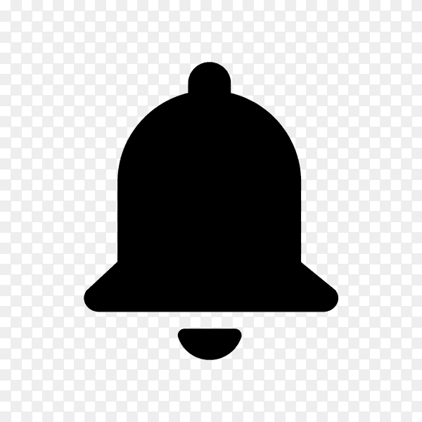 Youtube notification bells vector PNG