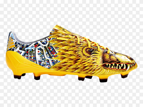 Adidas football shoes on transparent background PNG