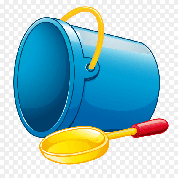 Beach toys for kids Premium vector PNG