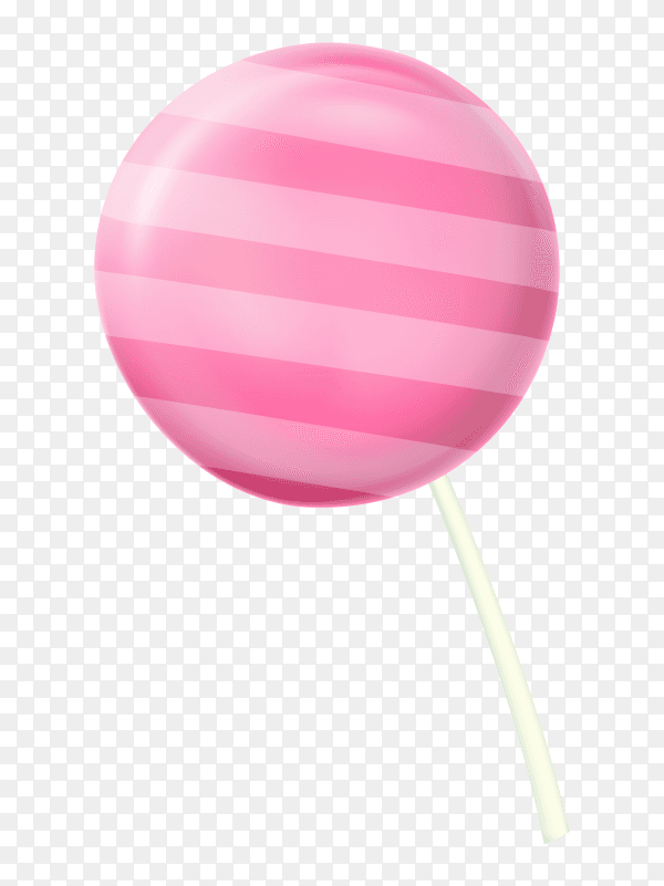 Colorful lollipop with stick Premium vetor PNG