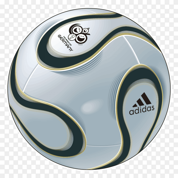 Football on transparent background PNG