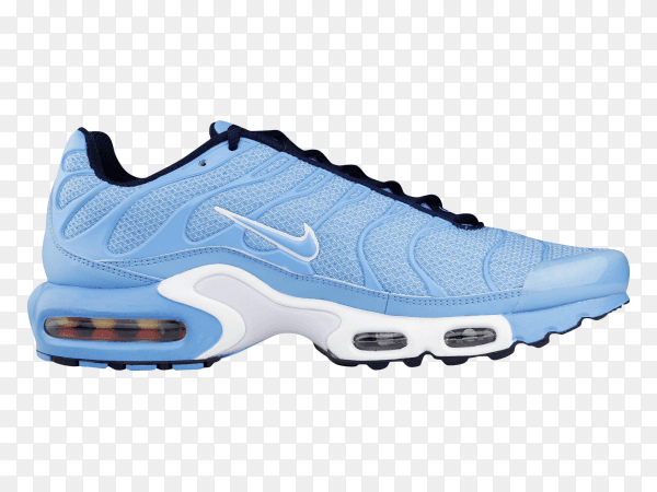 Mens Nike Trainer on transparent background PNG