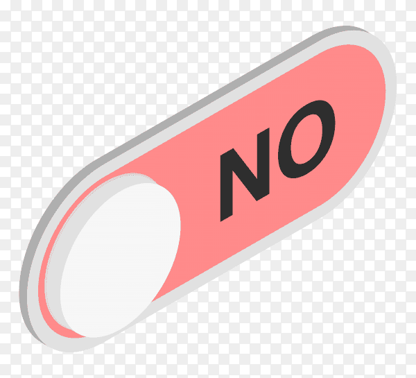 No red check mark premium vector PNG