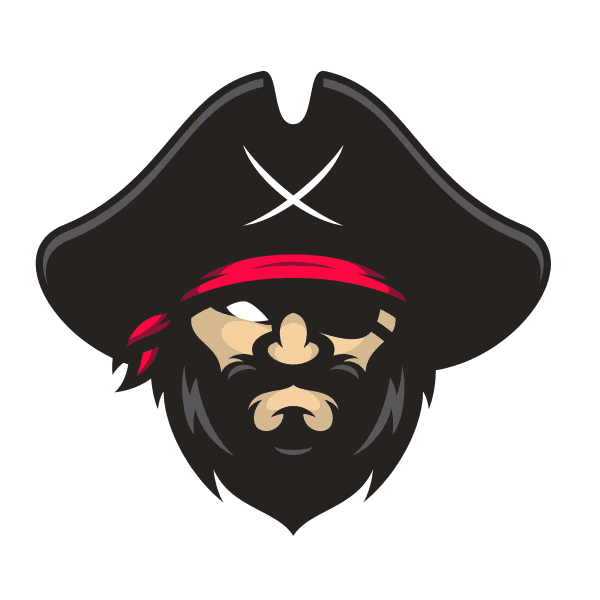 Pirates captain Premium Vector PNG
