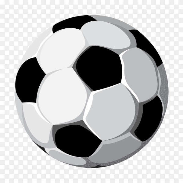 Soccer Ball on transparent background PNG