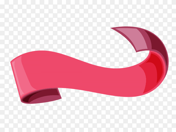 Abstract Rabbion and banner on transparent background PNG