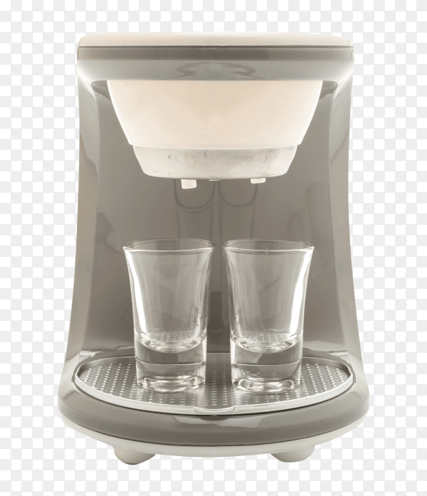 Coffee maker machine premium vector PNG