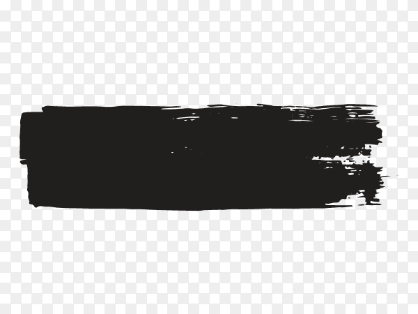 Grunge brush stroke Premium vector PNG