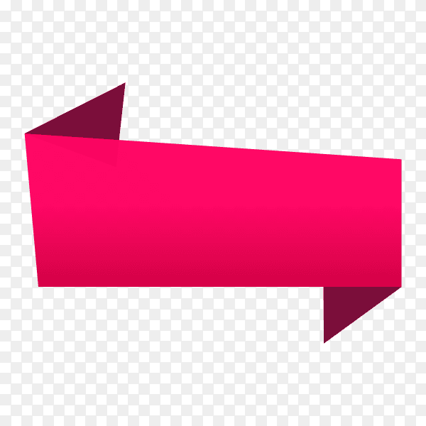 Illustration of Banner Design on transparent background PNG