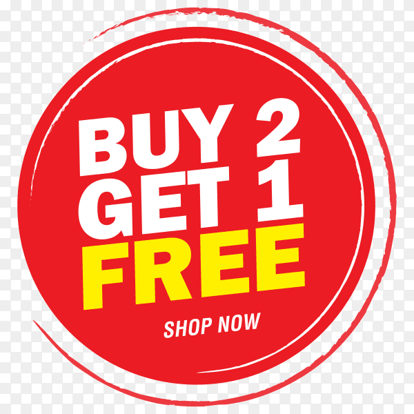 Sale special offer price tags design on transparent background PNG