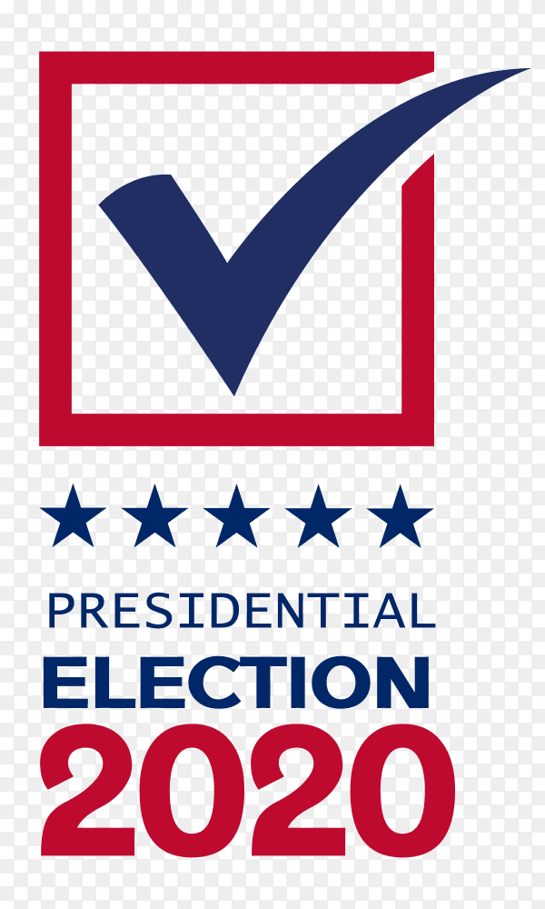 2020 us presidential election on transparent background PNG