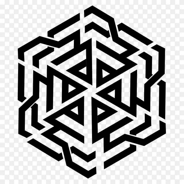 Arabic calligraphy Islamic art design on transparent background PNG
