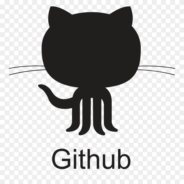 Github icon template design premium vector PNG