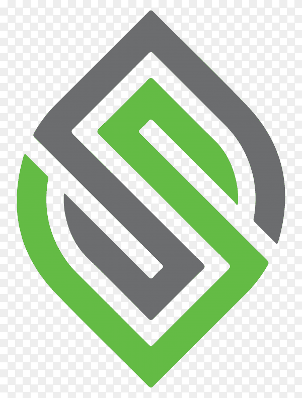 Ss symbol logo on transparent background PNG