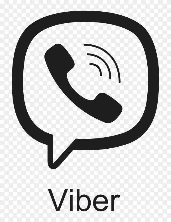 Viber icon design on transparent background PNG