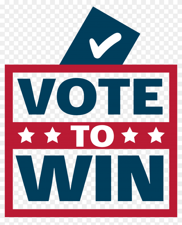 Vote 2020 Badge For Elections In Usa Premium vector PNG