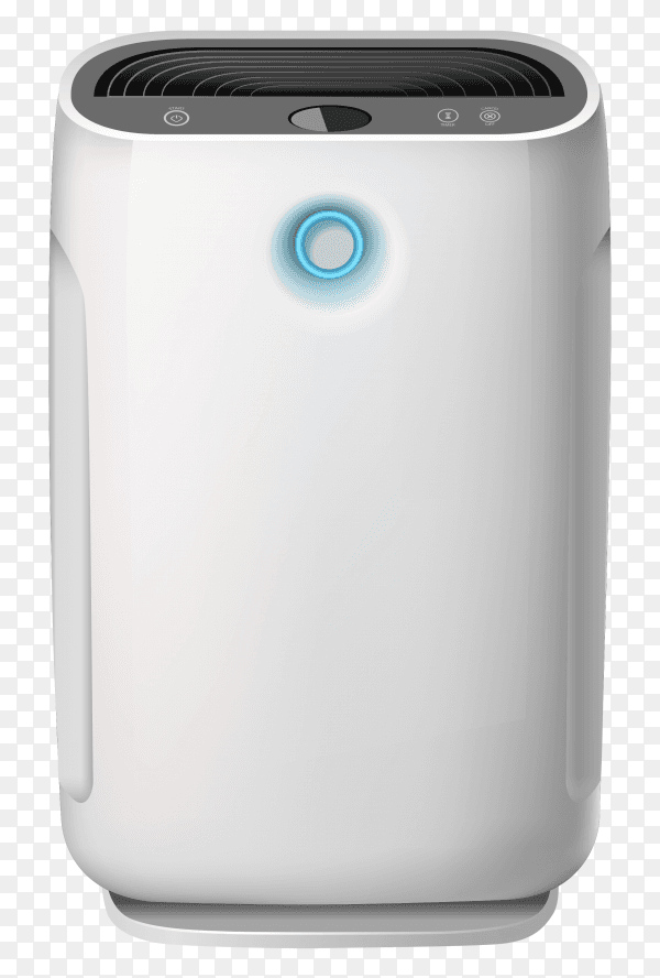 Air purifier and humidifying device for the house on transparent background PNG