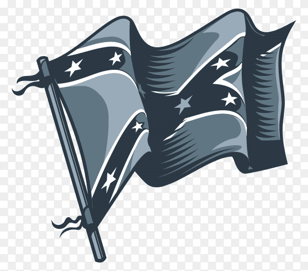American flag premium vector PNG