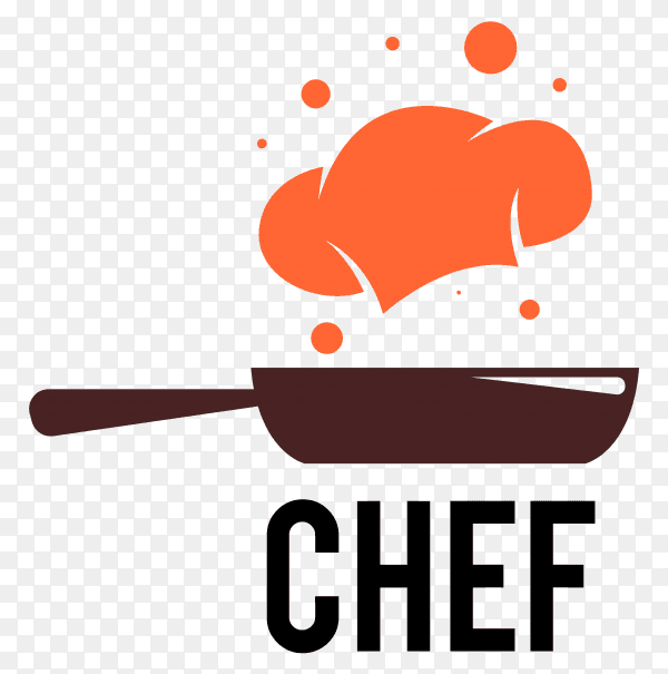 Chef logo design premium vector PNG