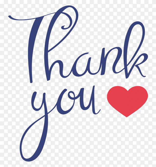 Decorative thank you sticker premium vector PNG