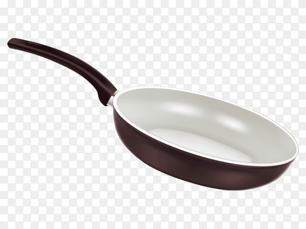 Frying pan isolated on transparent background PNG