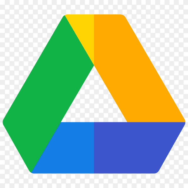 Google drive logo Premium vector PNG