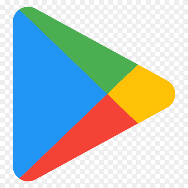 Google play icon illustration premium vector PNG