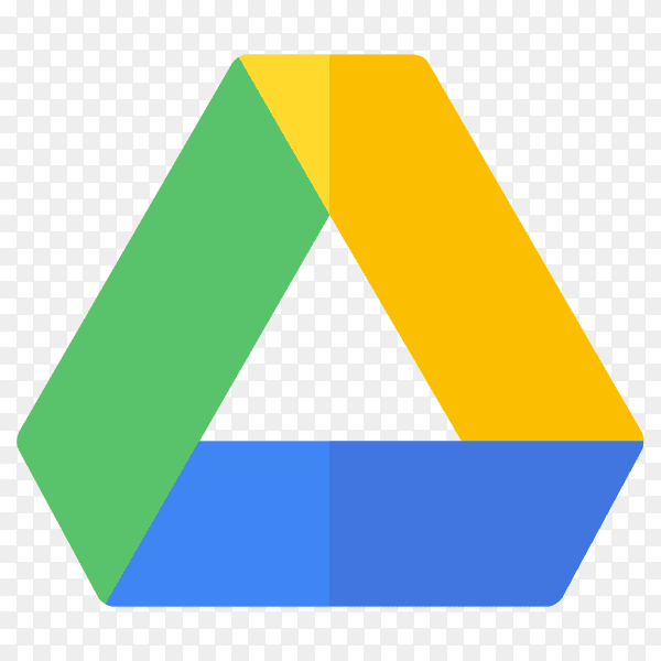 Logo google drive on transparent background PNG