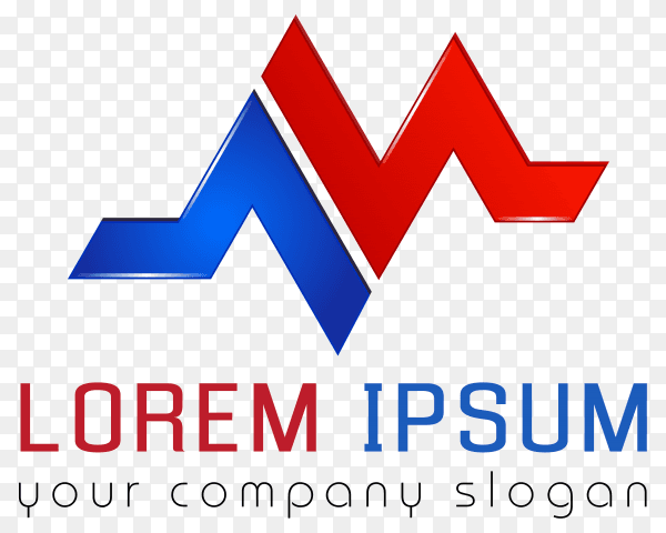 Lorem ipsum logo design premium vector PNG