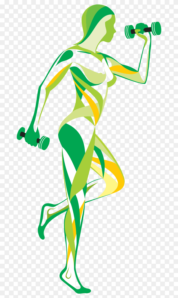 Physical fitness Bodybuilding Sport Icon on transparent background PNG