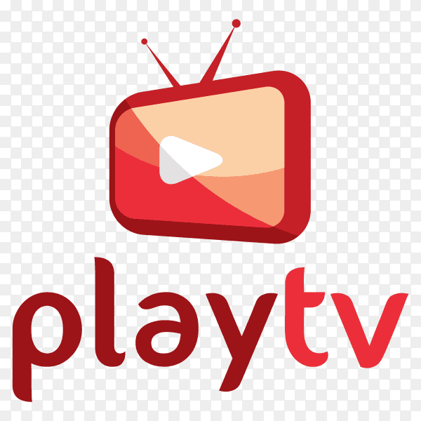 Play TV logo on transparent background PNG