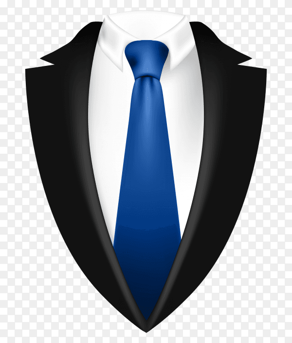 Suit logo on transparent background PNG