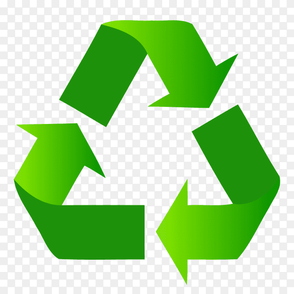Waste Management and Recycling Solutions illustration on transparent background PNG