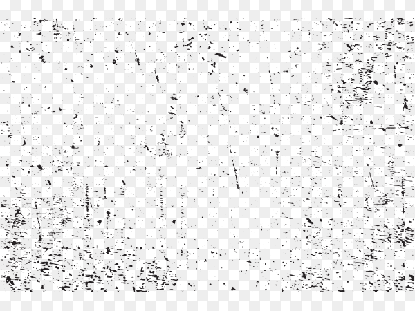 Abstract black and white grunge surface texture premium vector PNG
