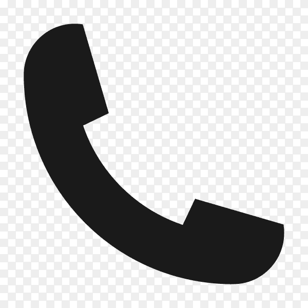 Call icon on transparent background PNG