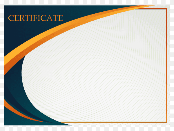 Creative certificate of appreciation award template premium vector PNG