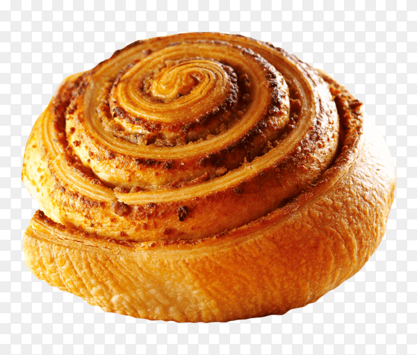 Delicious cinnamon rolls on transparent background PNG