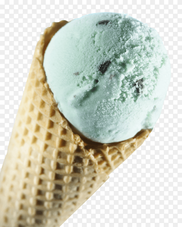 Delicious ice cream on transparent background PNG