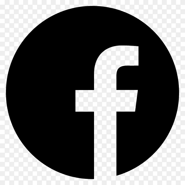Facebook icon design on transparent background PNG