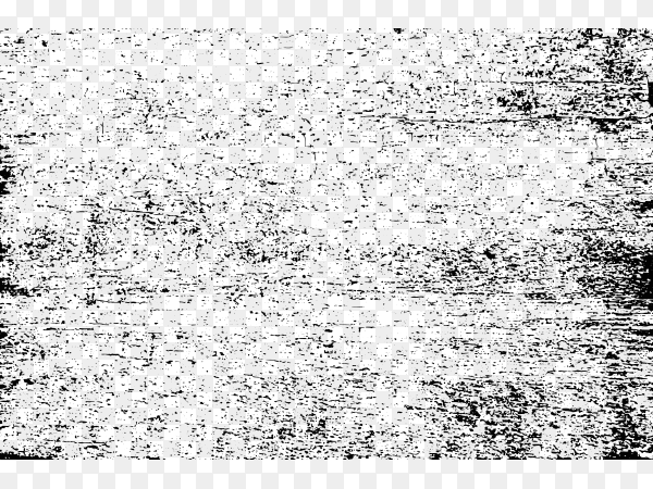 Grunge disressed texture on transparent background PNG