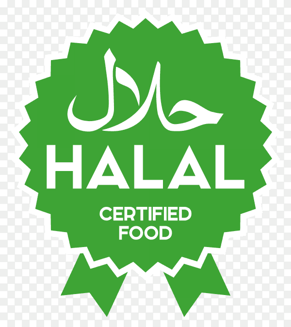 Muslim traditional halal food icon premium vector PNG