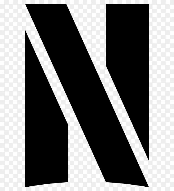 Netflix logo Illustration on transparent background PNG