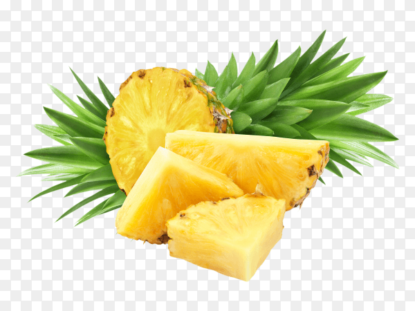 Pineapple isolated premium image PNG