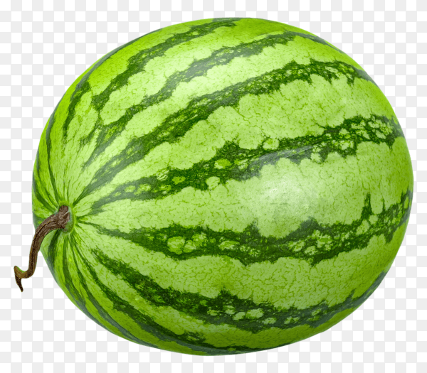Watermelon fruit is sweet on transparent background PNG