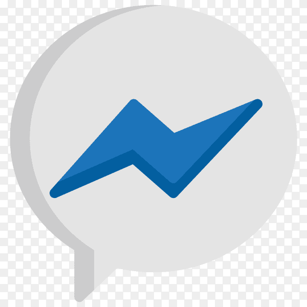 Illustration of messenger icon on transparent background PNG