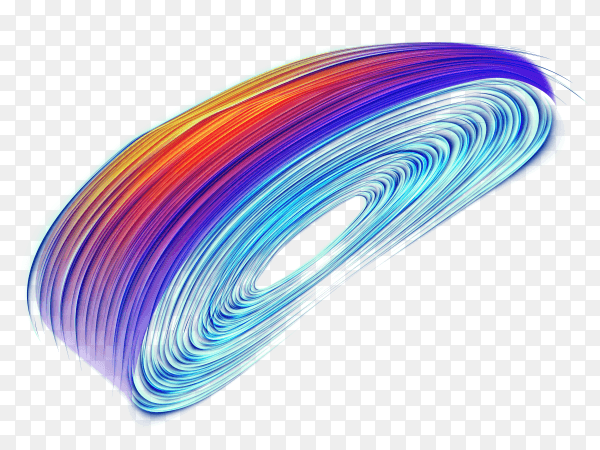 Abstract antelope shape on transparent background PNG