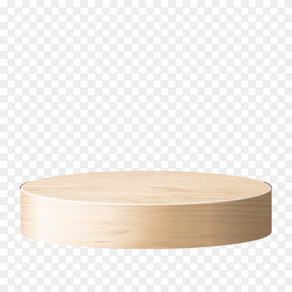 3d geometric podium for product placement on transparent background PNG